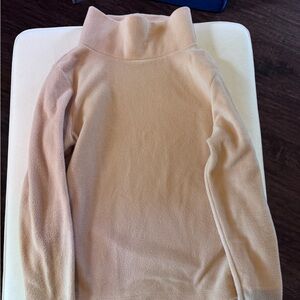 Dudley Stephens Camel colored Fleece Pullover size large
